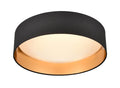 16-inch Rosata Burnished Gold Flush Mount Ceiling Light
