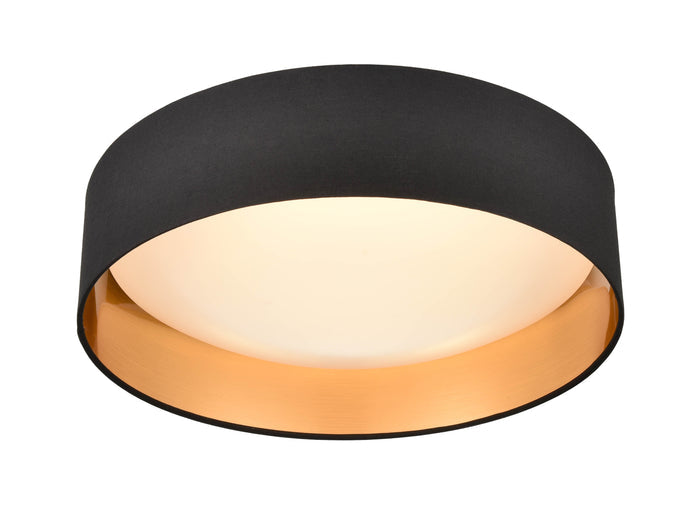 16-inch Rosata Burnished Gold Flush Mount Ceiling Light