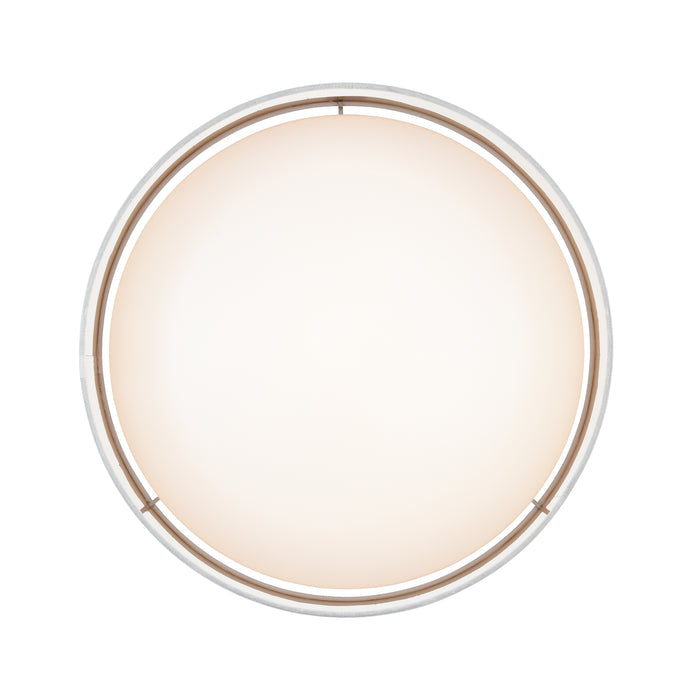 16-inch Rosata White Flush Mount Ceiling Light