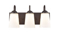 16'' Ivey Lake Rubbed Bronze 3 Light Bath Vanity