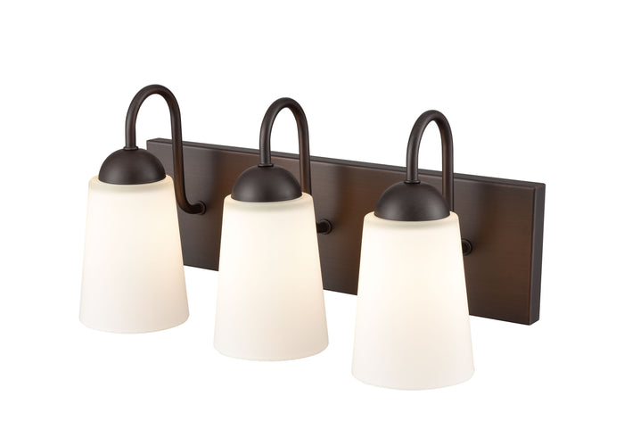 16'' Ivey Lake Rubbed Bronze 3 Light Bath Vanity