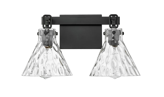 16.25'' Barlon Matte Black 2 Light Bath Vanity