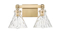 16.25'' Barlon Vintage Brass 2 Light Bath Vanity