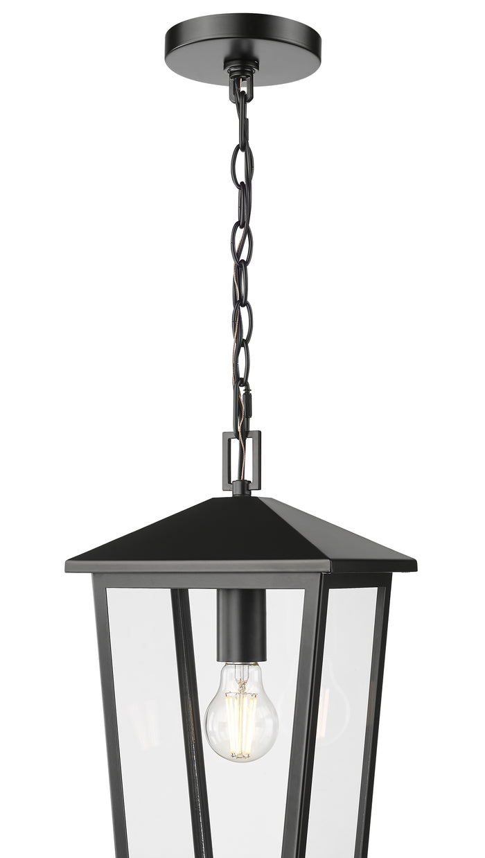 16.5'' Munger Powder Coated Black 1 Light Hanging Pendant