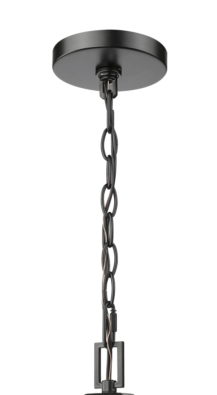 16.5'' Munger Powder Coated Black 1 Light Hanging Pendant