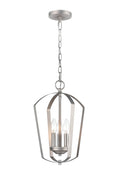 16.75'' Ivey Lake Satin Nickel 3 Light Pendant