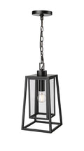 17'' Denzell Powder Coated Black 1 Light Hanging Lantern