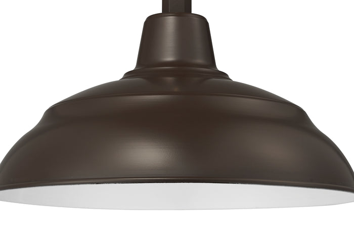 17-inch R Series Architectural Bronze Warehouse Shade