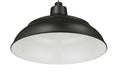 17-inch R Series Satin Black LED Warehouse Shade