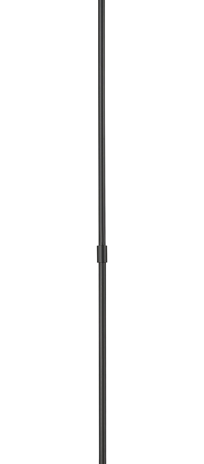 17.5'' Ami Matte Black 4 Light Chandelier
