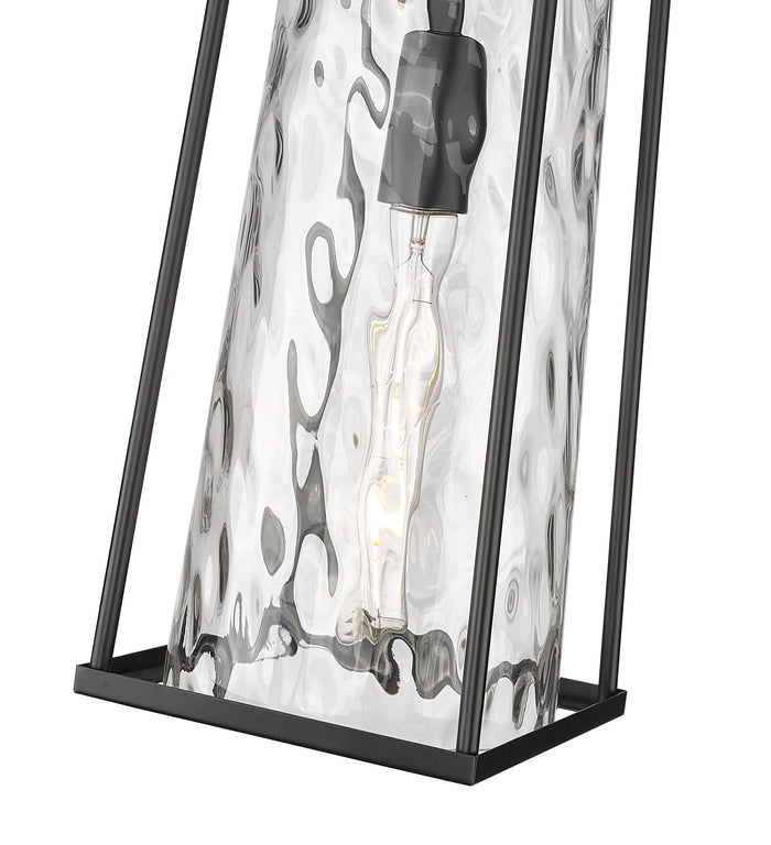 17.5'' Dutton Powder Coated Black 1 Light Hanging Lantern