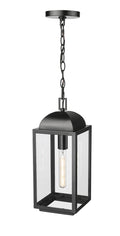 17.75'' Beaufort Powder Coated Black 1 Light Hanging Lantern