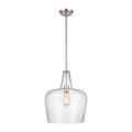 17.75'' Puckette Brushed Nickel 1 Light Pendant
