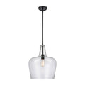 17.75'' Puckette Matte Black 1 Light Pendant