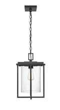 17.88'' Adair Powder Coated Black 1 Light Hanging Lantern
