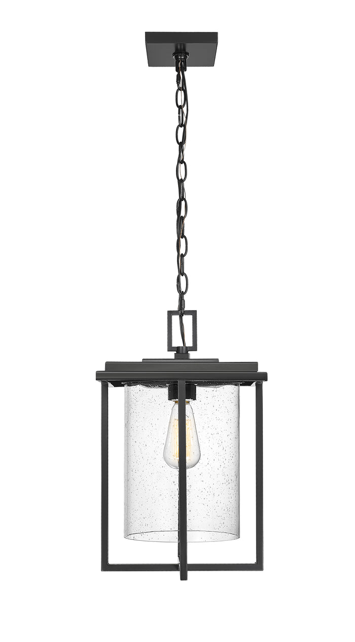 17.88'' Adair Powder Coated Black 1 Light Hanging Lantern