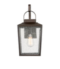 17.88-inch Devens Powder Coated Bronze 1-Light Outdoor Wall Sconce