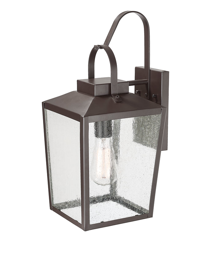 17.88-inch Devens Powder Coated Bronze 1-Light Outdoor Wall Sconce