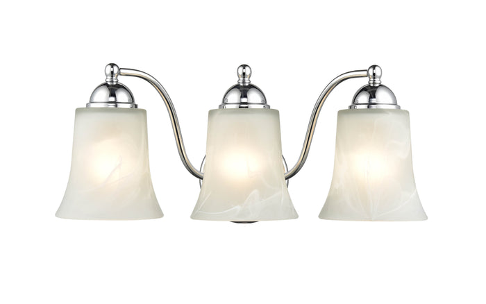 18'' Abelia Chrome 3 Light Bath Vanity