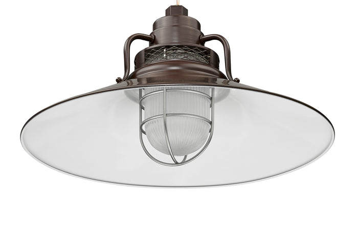 18'' Architectural Bronze Metal R Series Railroad Shade
