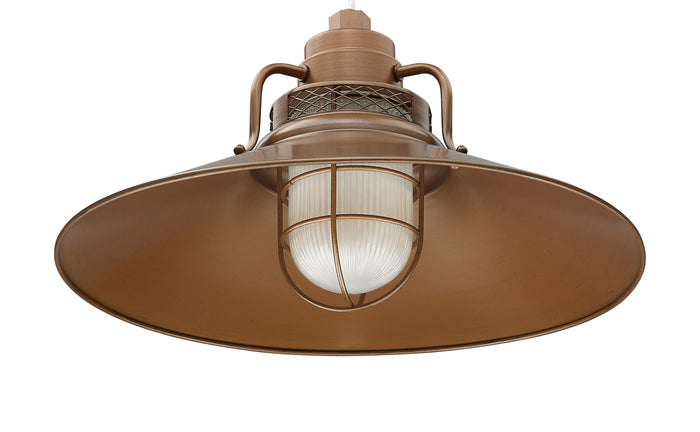 18'' Copper Metal R Series Railroad Shade
