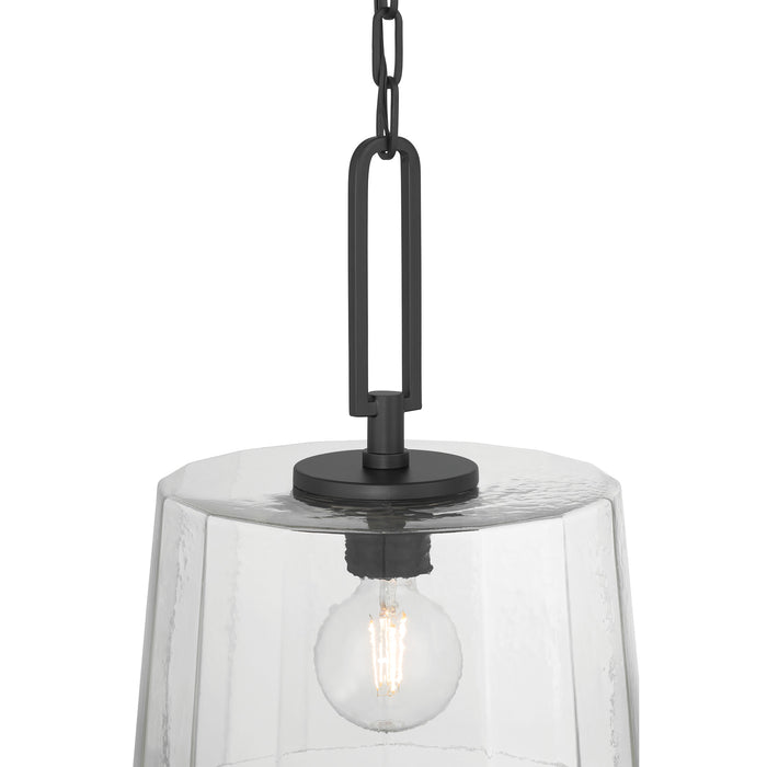 18'' Diamara Matte Black 1 Light Pendant
