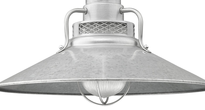18'' Galvanized Metal R Series Railroad Shade