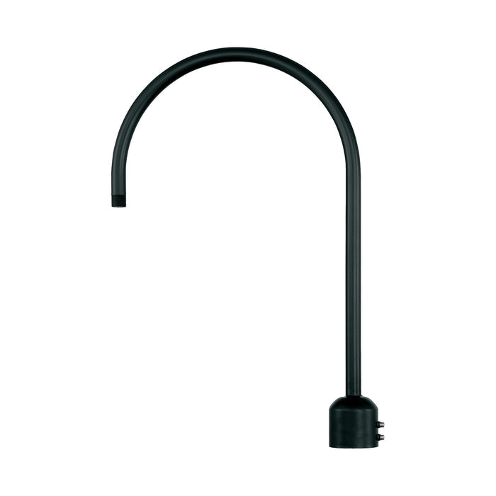 18'' Satin Black R Series Post Adapter