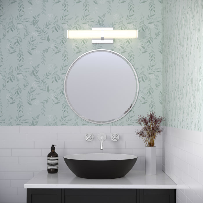 18'' Tron Chrome  Vanity Light