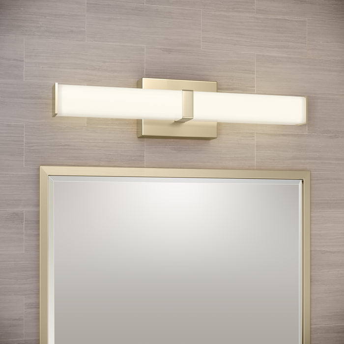 18'' Tron Modern Gold  Vanity Light