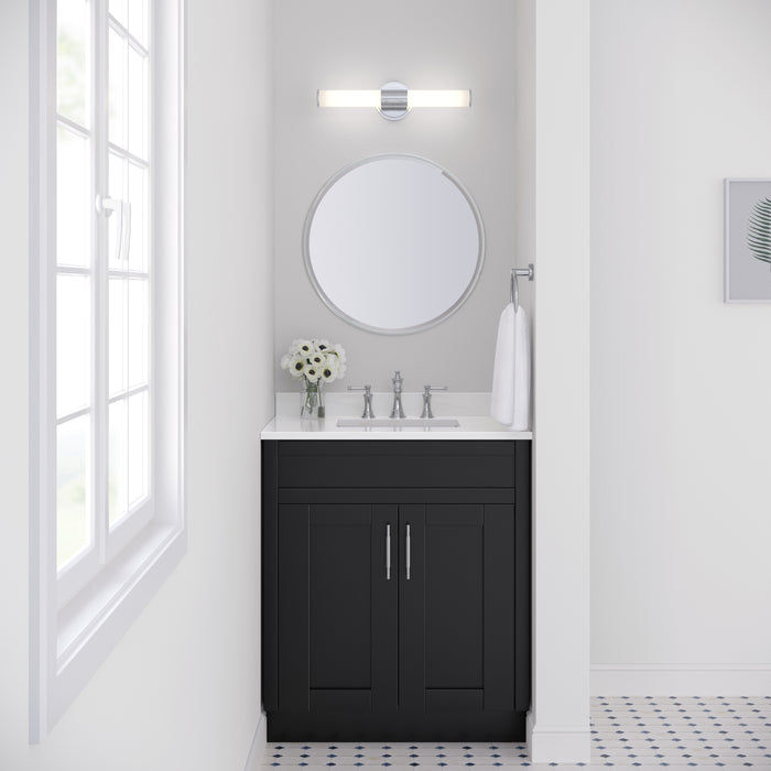 18'' Trumann Polished Chrome 1 Vanity Light