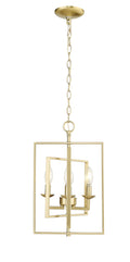 18.25'' Nellis Modern Gold 4 Light Pendant