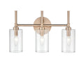 19'' Chastine Modern Gold 3 Light Bath Vanity