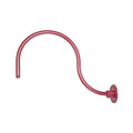 19-inch R Series Satin Red Gooseneck Arm