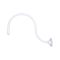 19-inch R Series White Gooseneck Arm
