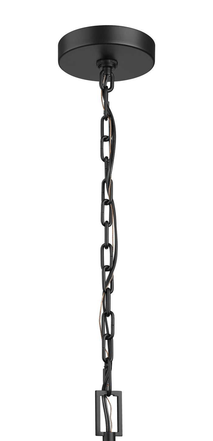 19.5'' Alpharetta Powder Coated Black 1 Light Hanging Lantern