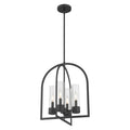 19.5'' Evandrel Matte Black 4 Light Pendant