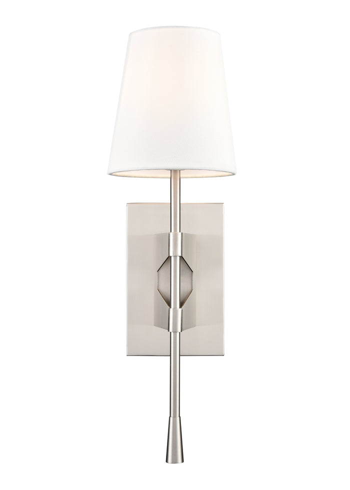 19.5-inch Brushed Nickel 1-Light Wall Sconce