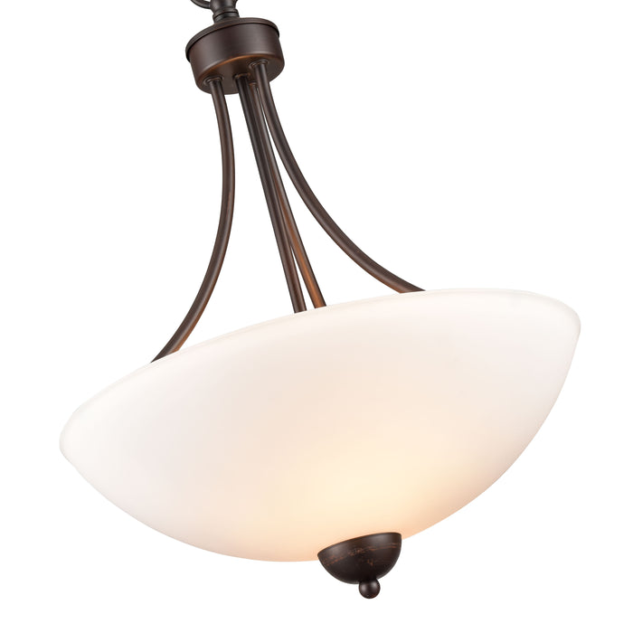 19.75'' Ivey Lake Rubbed Bronze 2 Light Pendant
