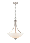 19.75'' Ivey Lake Satin Nickel 2 Light Pendant