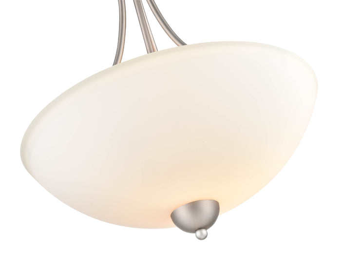 19.75'' Ivey Lake Satin Nickel 2 Light Pendant