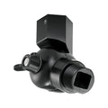 2'' Satin Black R Series Swivel