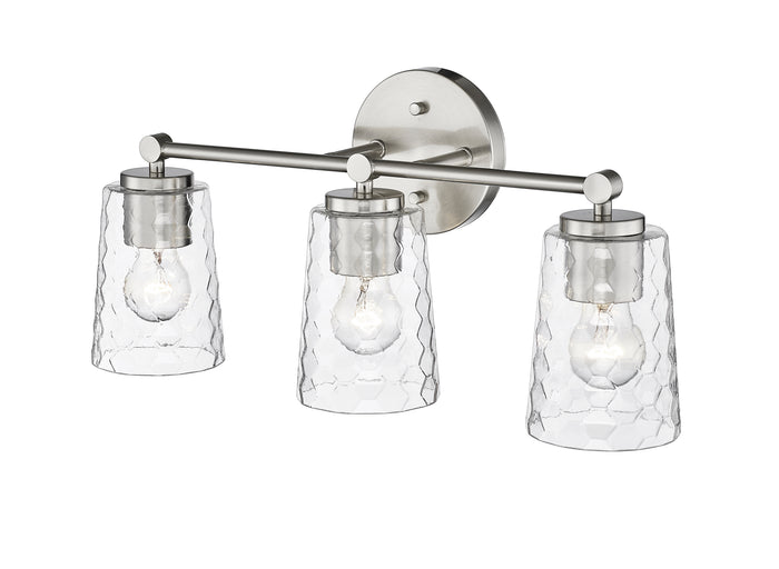 20'' Ashli Brushed Nickel 3 Light Bath Vanity