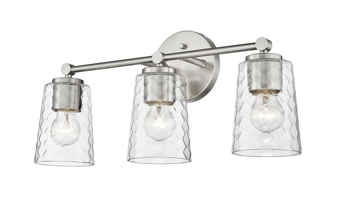 20'' Ashli Brushed Nickel 3 Light Bath Vanity