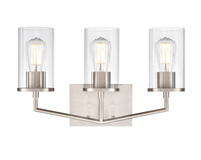 20'' Beverlly Brushed Nickel 3 Light Bath Vanity