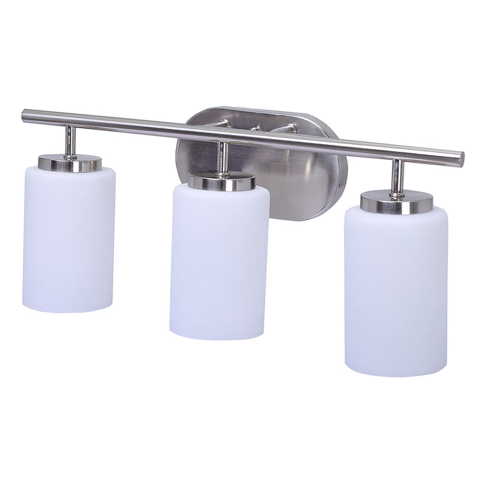 20-inch 3-light Brushed Nickel Vanity Light