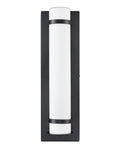 20-inch Powder Coated Black Outdoor Wall Sconce Wet Rated