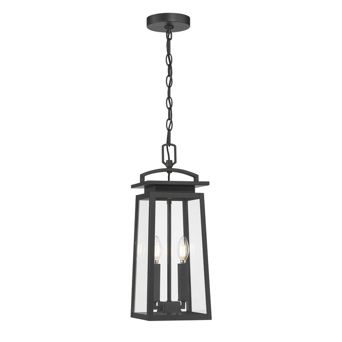 20'' Kendrix Powder Coated Black 2 Light Hanging Lantern