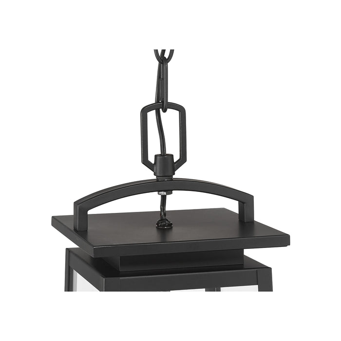 20'' Kendrix Powder Coated Black 2 Light Hanging Lantern