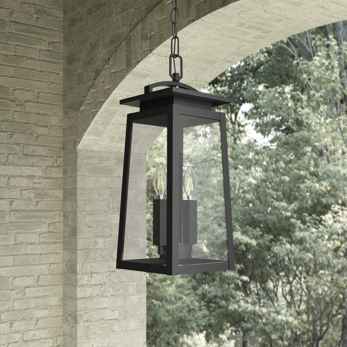 20'' Kendrix Powder Coated Black 2 Light Hanging Lantern